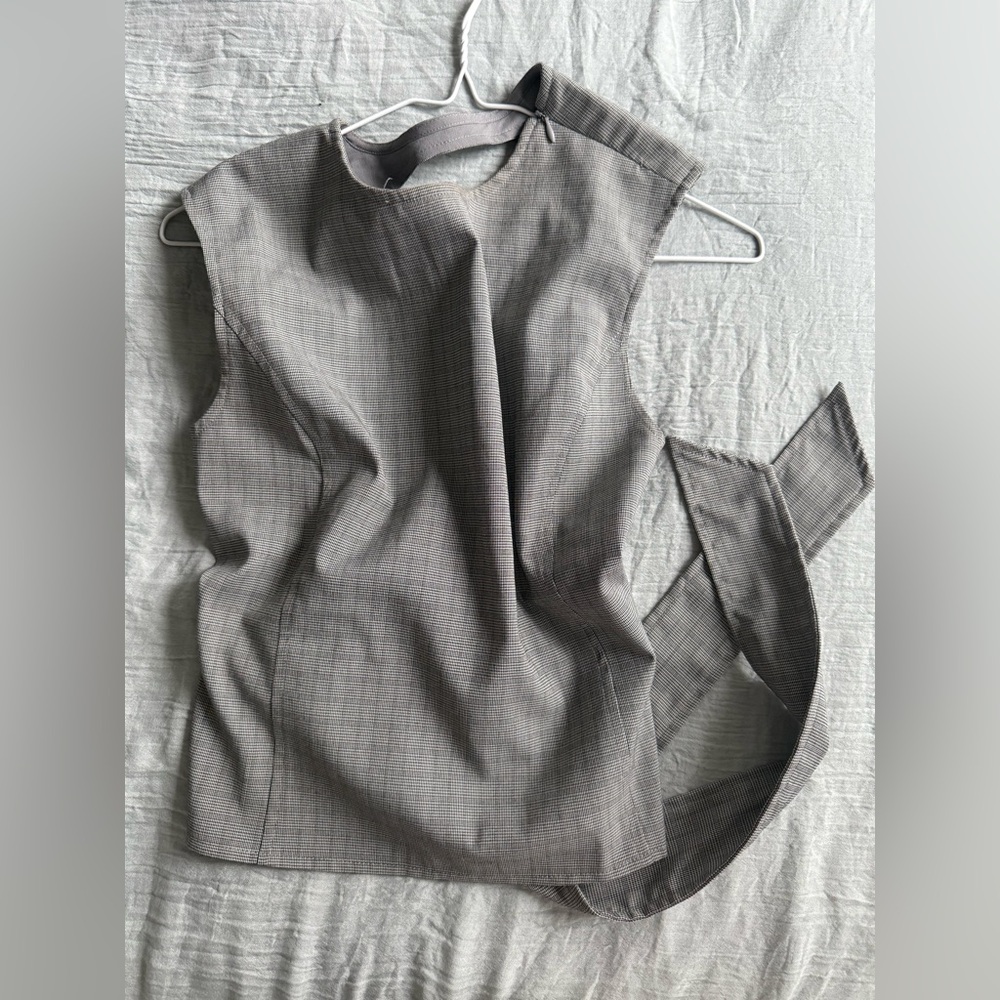 Lioness Gray Checkered Matching Set